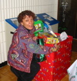 Brenda Bradshaw copes with the overwhelming response to the toy drive